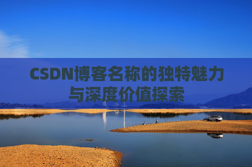 CSDN博客名称的独特魅力与深度价值探索